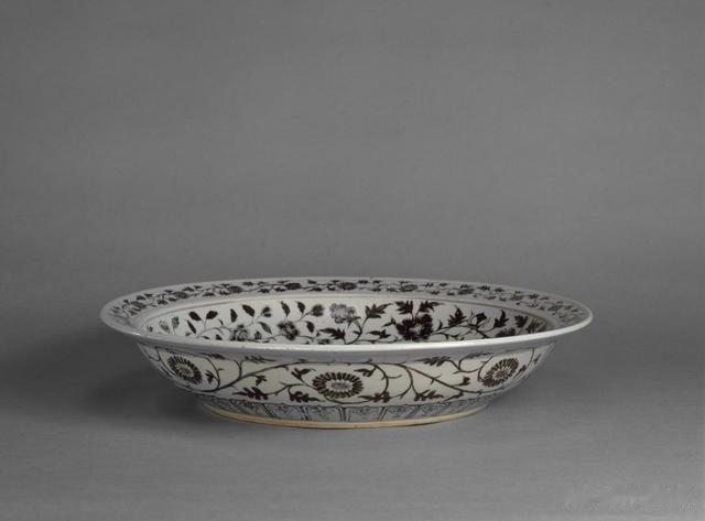 菊花|具有西域风格的瓷器纹饰:缠枝纹