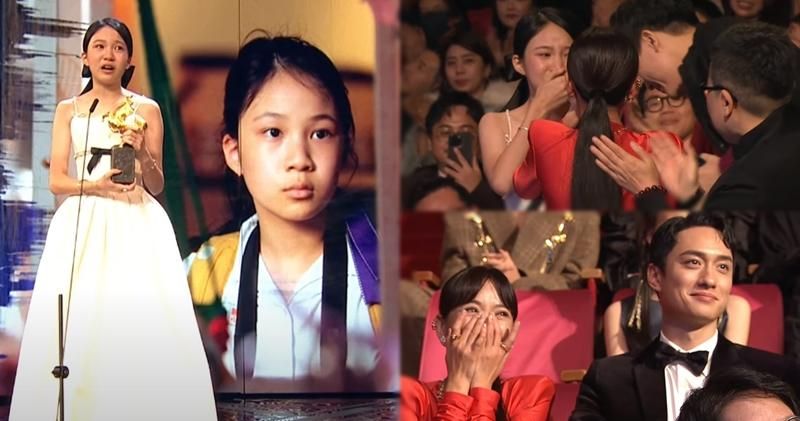 12岁少女破纪录封金马影后！林品彤领奖穿搭朴素，但惊人背景被扒