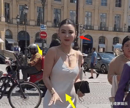 曝张柏芝携子下嫁后，现身巴黎与人握手哈腰弓背，网友：像胖头鱼