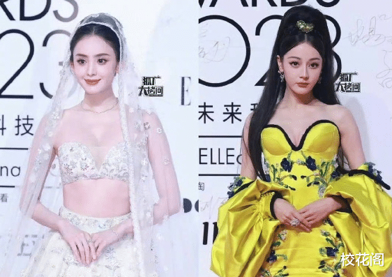 红毯造型直接翻车，塑料姐妹吵翻天了？