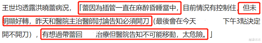 女星洪晓蕾出国旅游突然失联,现状曝光令人担忧,需靠呼吸机维生