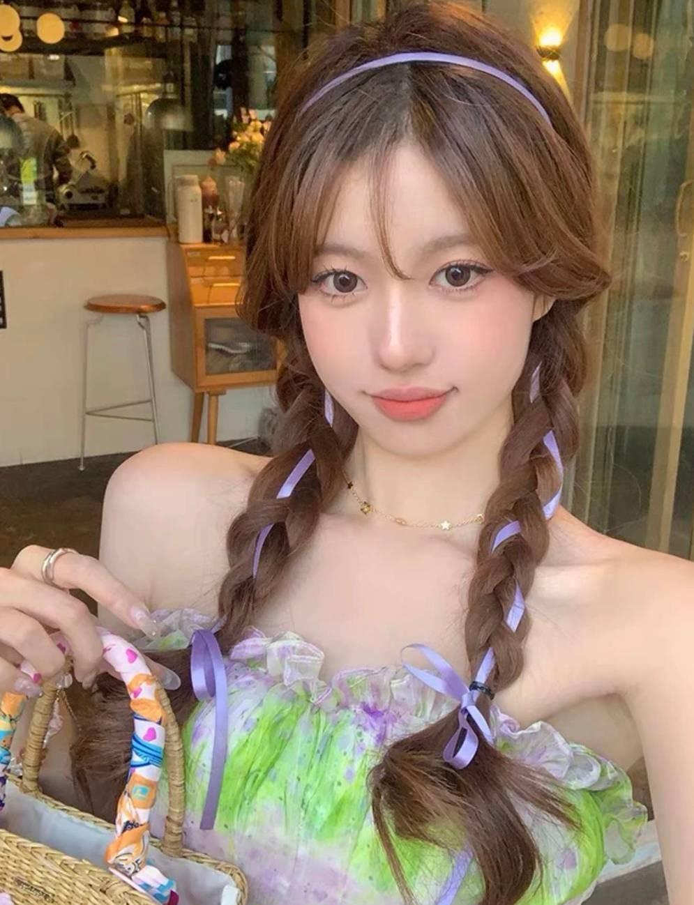 编发 丸子头早就过时了！今年火了一种新发型：芭蕾编发，好看还显脸小