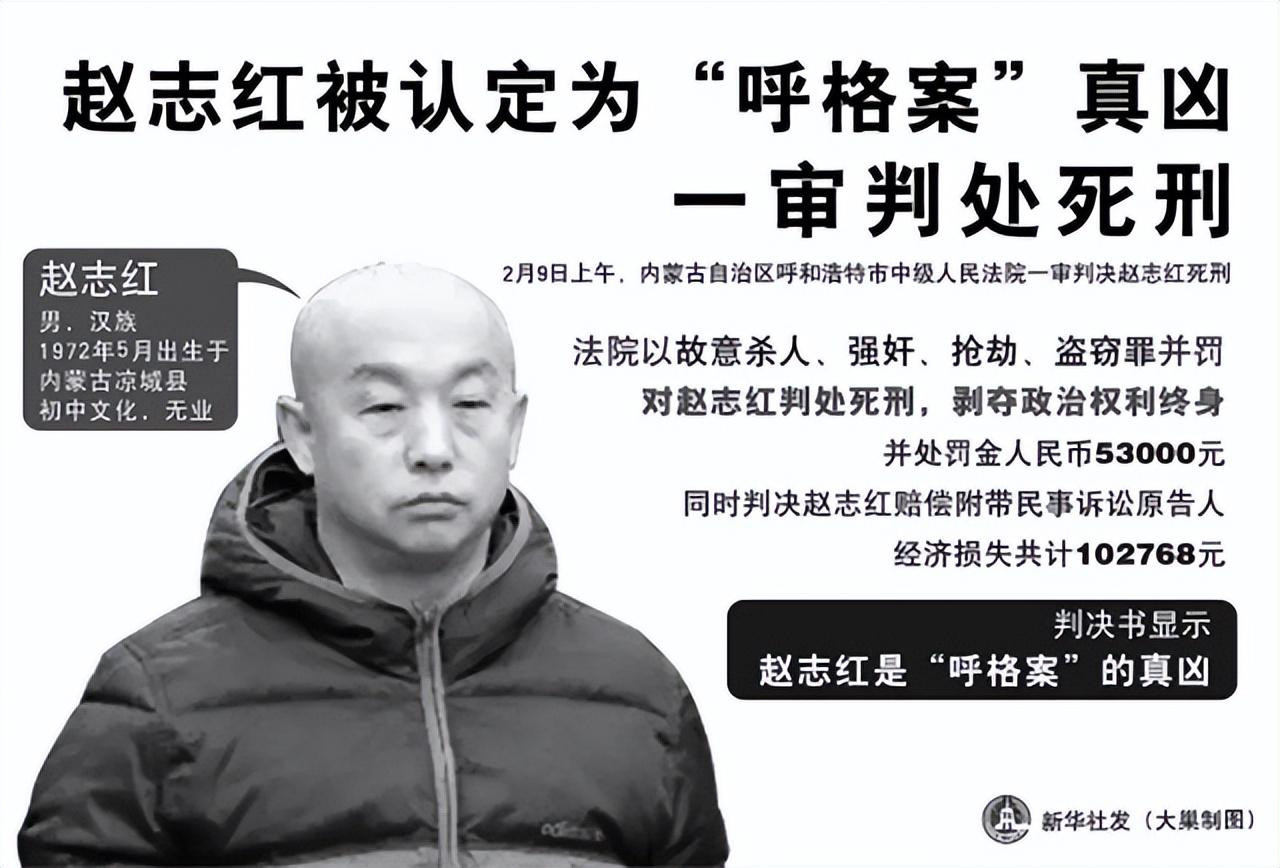那是在2005年的10月,内蒙警方抓住了连环强奸杀人案凶手赵志红,期间在