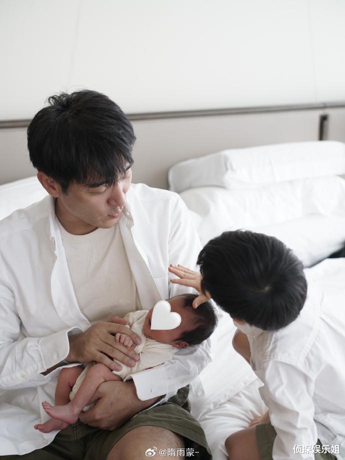 42岁李光洁再当爸！隋雨蒙官宣二宝出生，小王子露正脸超可爱