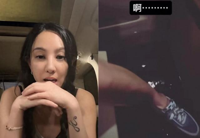 香港遇百年特大暴雨:容祖儿尖叫车子泡水、郑希怡被困、家也遭殃