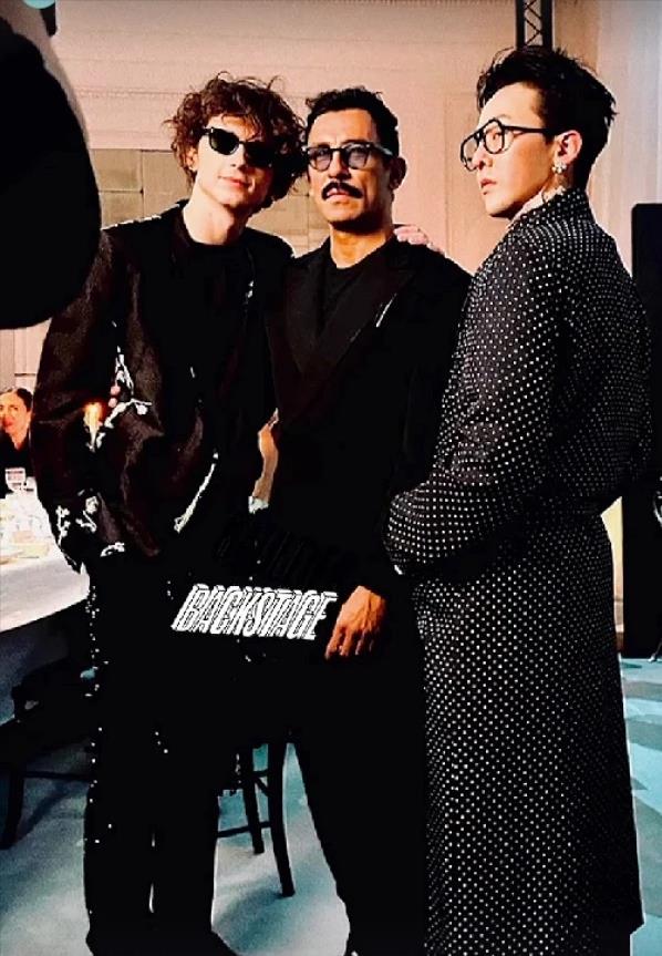 权志龙|G-Dragon和一位“超级巨星”见面