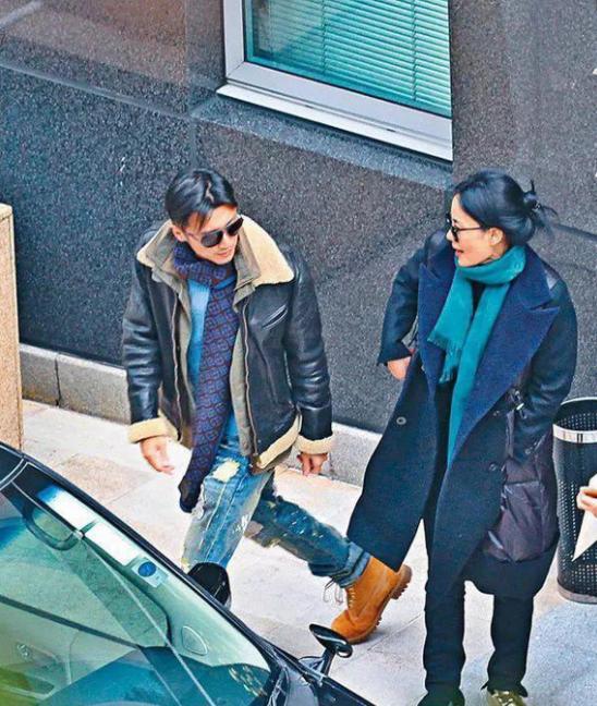 婚育风波首露面?谢霆锋搂王菲深夜回家,女方生娃后状态憔悴