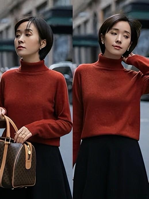 真正优雅的中年女人,发型简约,穿衣大方,年过40也是一枝花