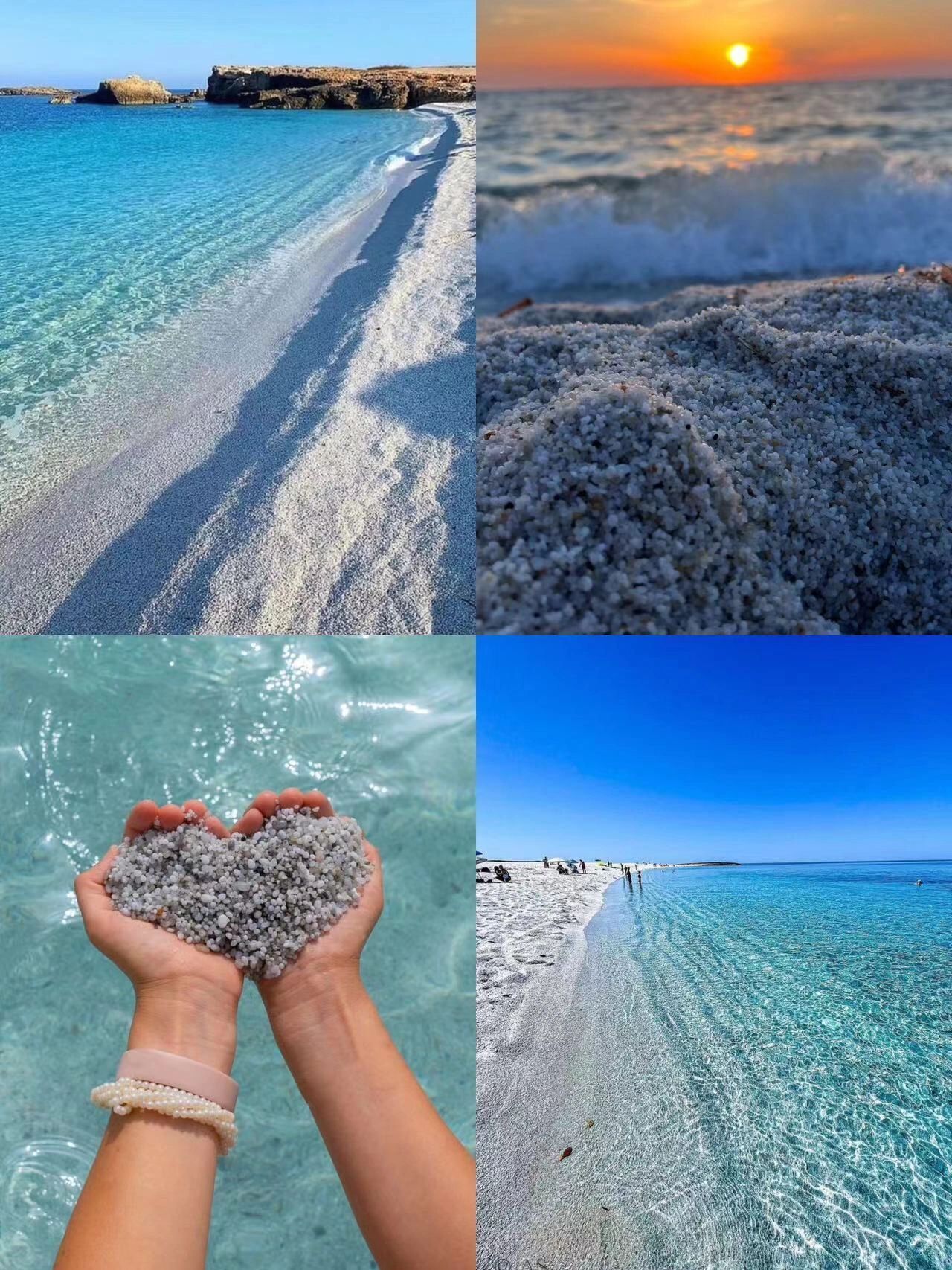 沙滩|意大利，本地人都在推荐的梦幻沙滩太美了