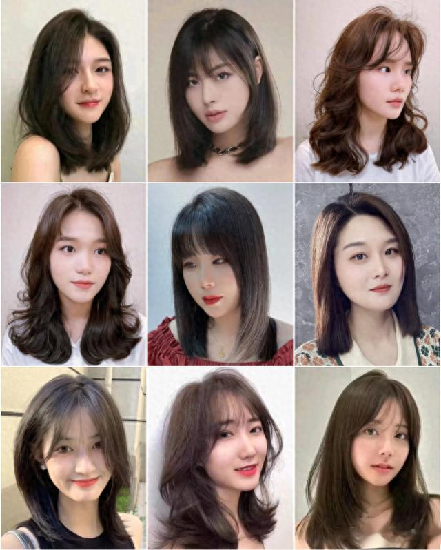 新时尚发型100多款,锯齿刘海挂耳短发波波头,漂亮发型全都有