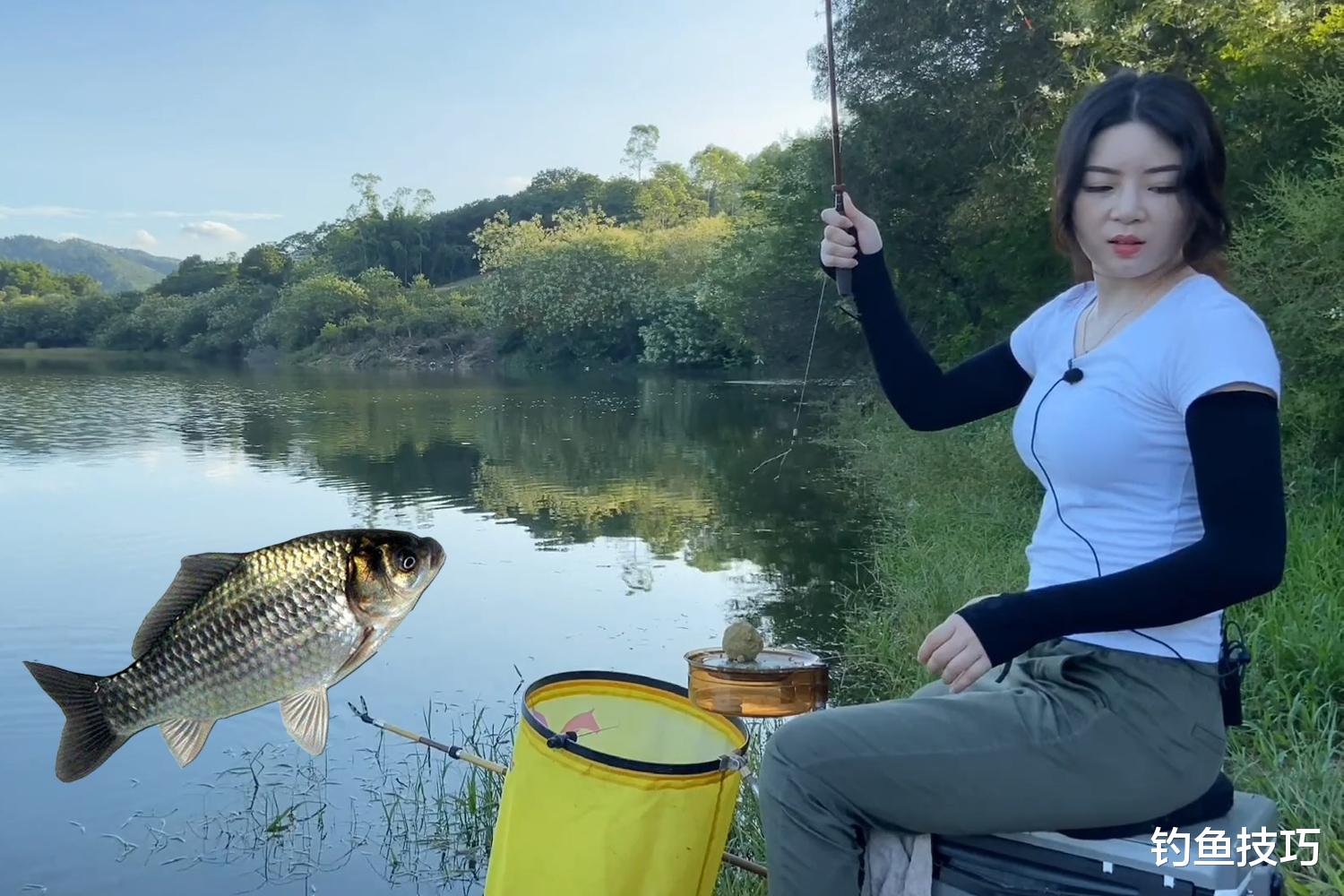 夏季野钓鲫鱼的聚鱼、促食和留鱼方法,连竿爆护的关键