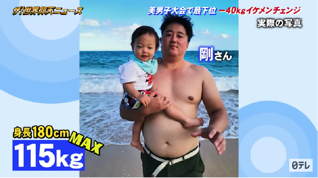 染发 日本胖哥爱情工作双受挫，半年狂减80斤成美男，网友直呼“换人术”！