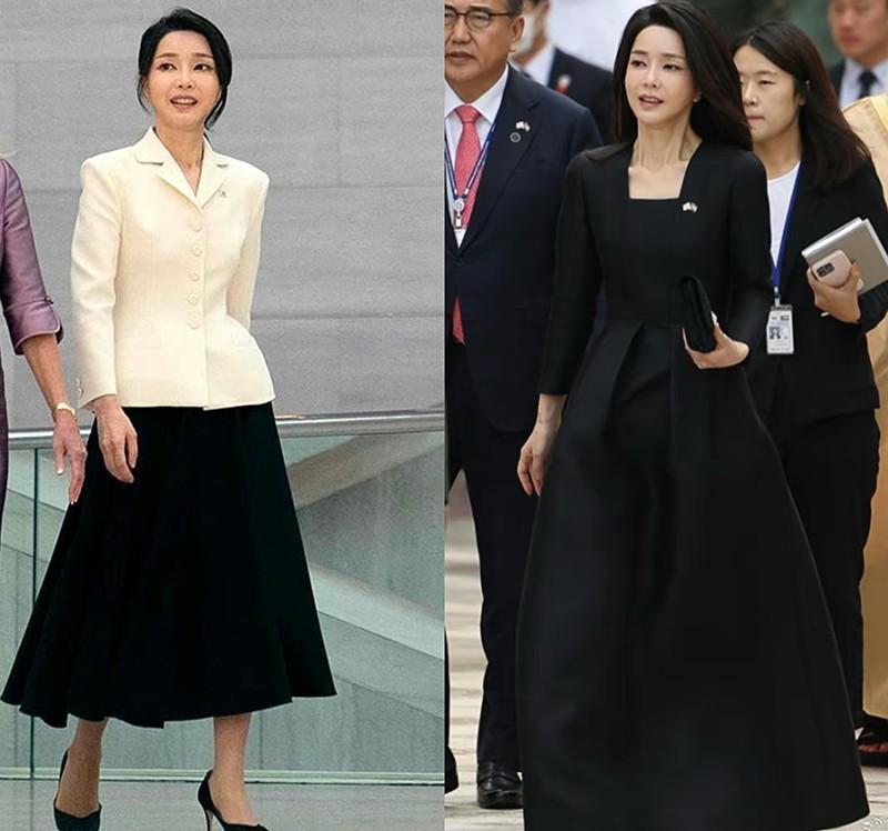 穿衣搭配 “韩国第一夫人”真的太惊艳！每套衣服穿搭都像走时尚秀，真漂亮
