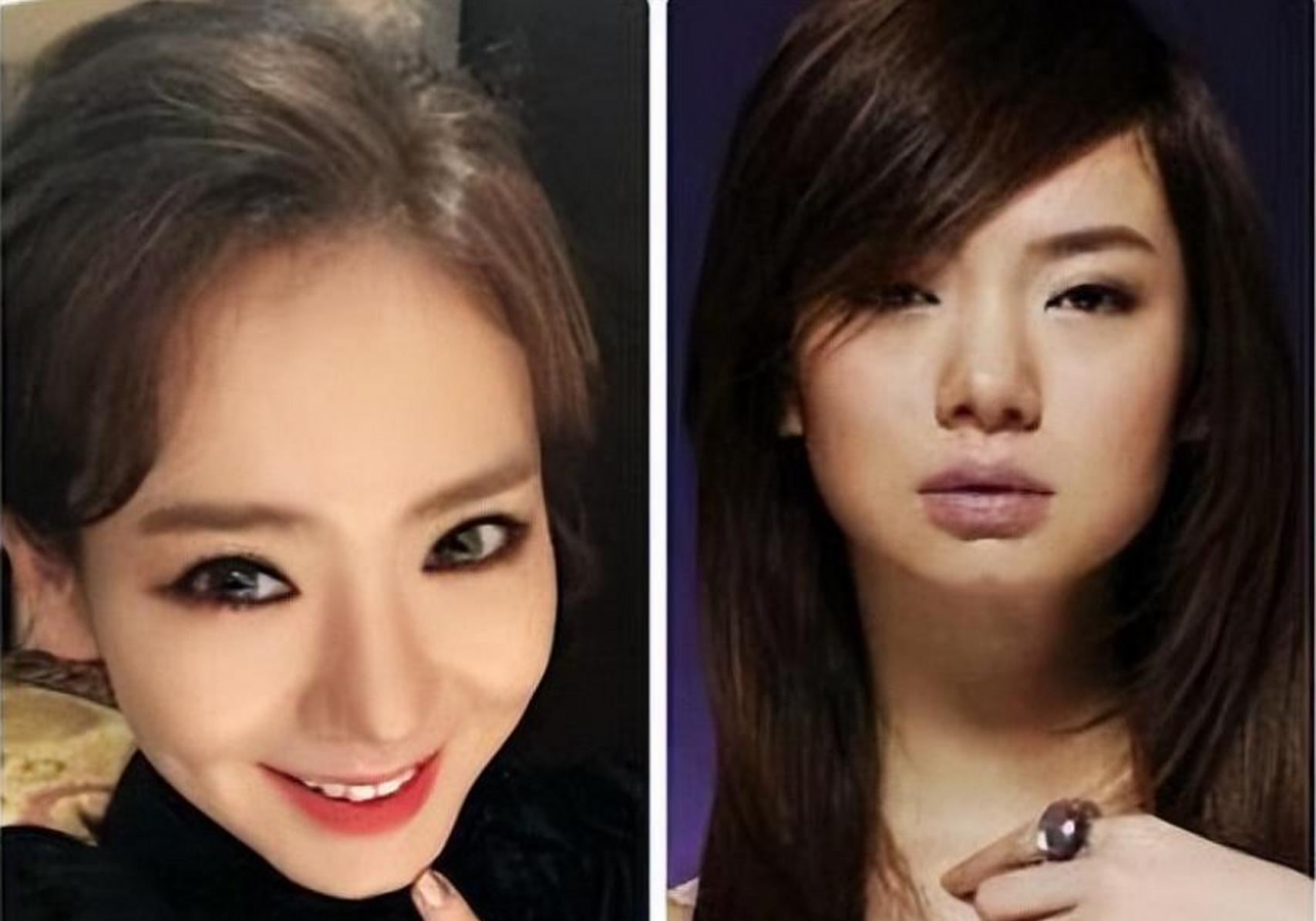 明星素颜|这六位女星化妆貌美如花,卸妆后秒变大妈