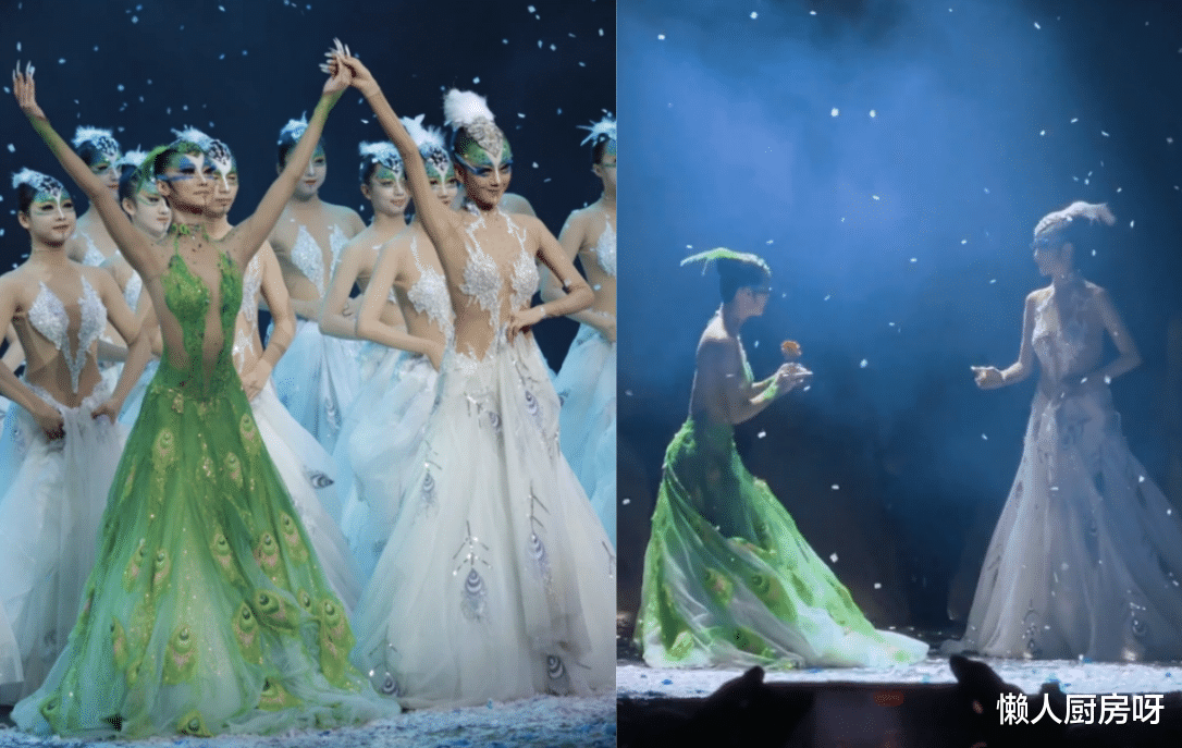 杨丽萍|杨丽萍再跳孔雀舞!满脸褶步路蹒跚引担忧,与新接班人撞脸似姐妹