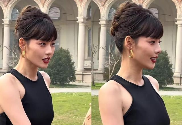 张嘉倪|张嘉倪离婚风波后变憔悴！黑眼圈重身材消瘦，被指尖嘴猴腮像男人