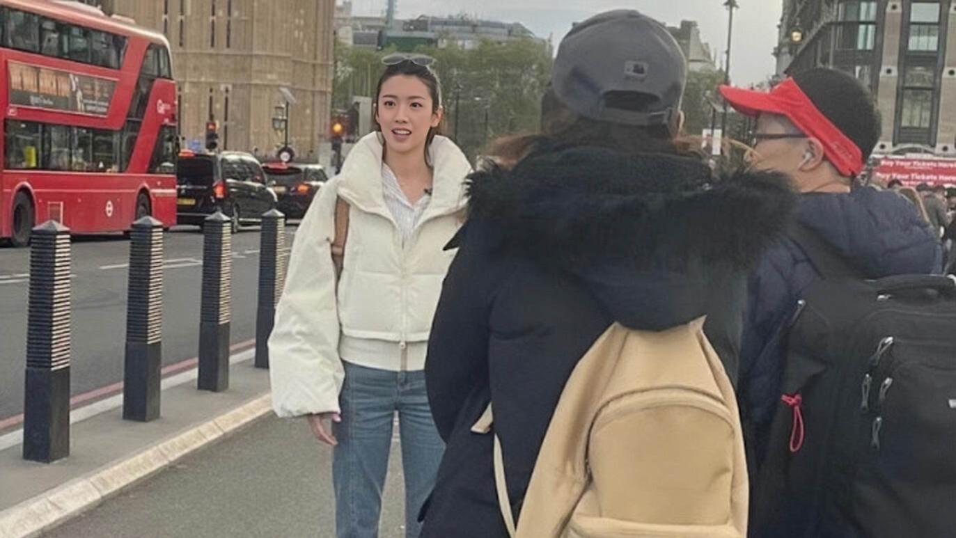 |TVB知名女星现身英国，皮肤变白颜值飙升，网友：被剧集封印了颜值