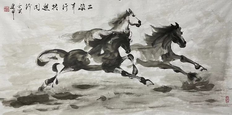 翡翠|中国近现代美术通史名家——杨建甲