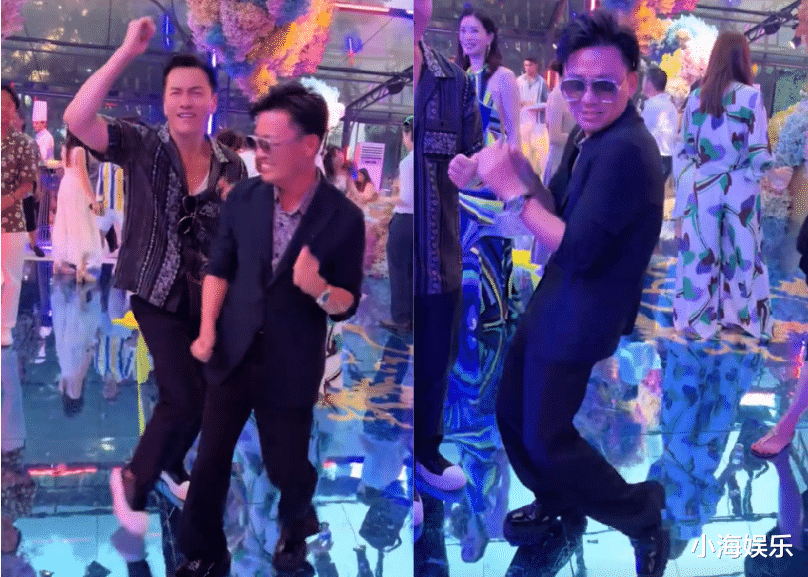 67岁吕良伟教王宝强跳渣哥舞,王宝强动作好搞笑,两人像同龄人