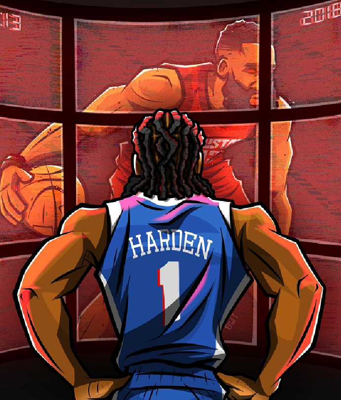 哈登又大爆发了!42分9助打平绿军!