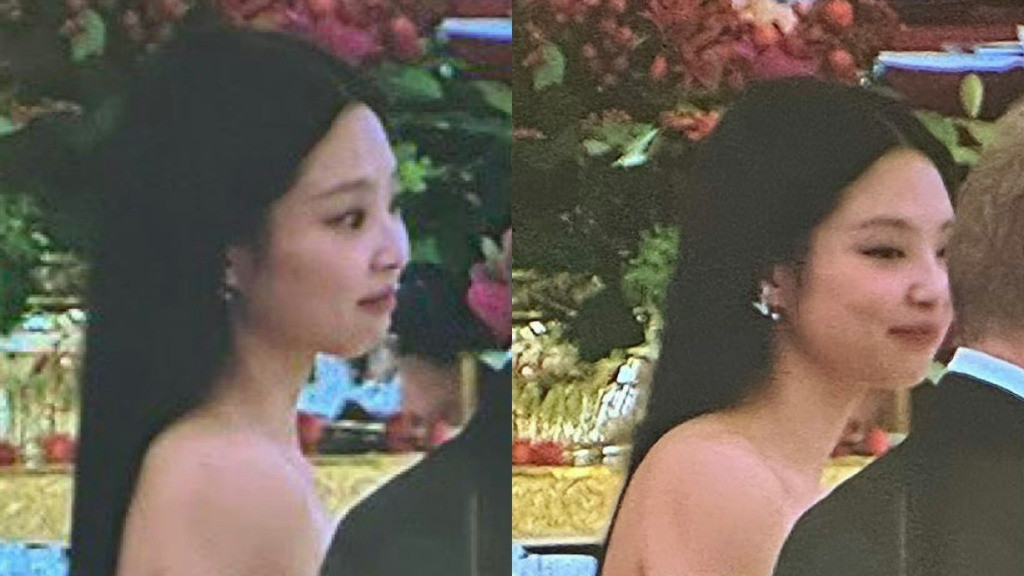 BLACKPINK出席白金汉宫宴会，Lisa礼裙勒出赘肉，位置太尴尬！