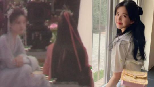 赵露思|赵露思封杀风波后首露面！穿古装双手叉腰热聊，满脸笑容未受影响