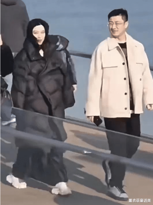 范冰冰|范冰冰与新男友在海边亲密合照,男方颜值一般,但身份不一般!
