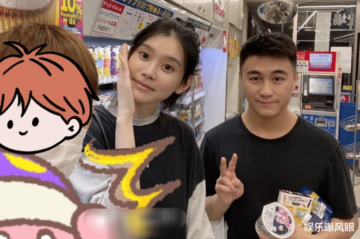 奚梦瑶夫妇日本度假,儿女留寸头神似何猷君,一家四口仅花1千元