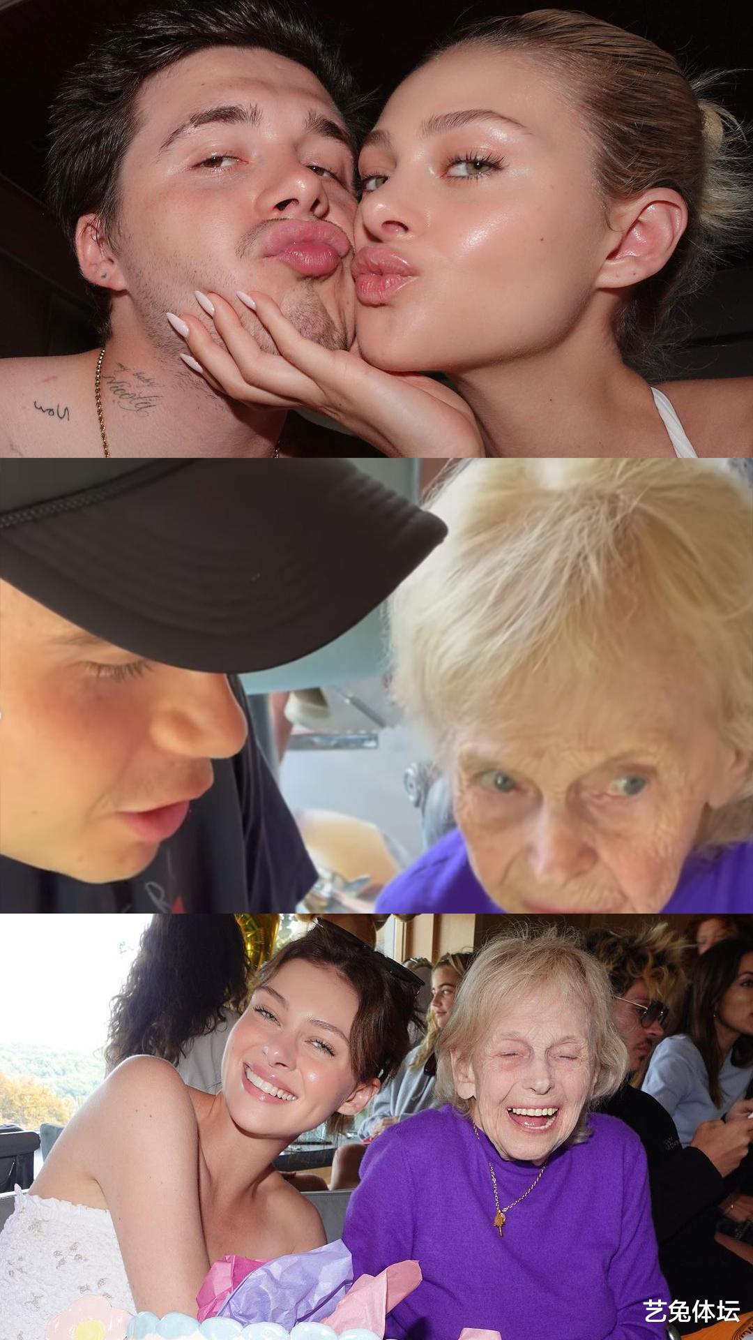 贝克汉姆全家晒照，儿子“倒插门”的地位展现的淋漓尽致