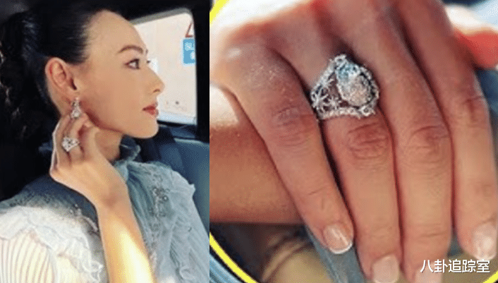 港媒曝梁洛施李泽楷逛婚纱店,秀鸽子蛋钻戒超吸睛,李嘉诚送豪宅