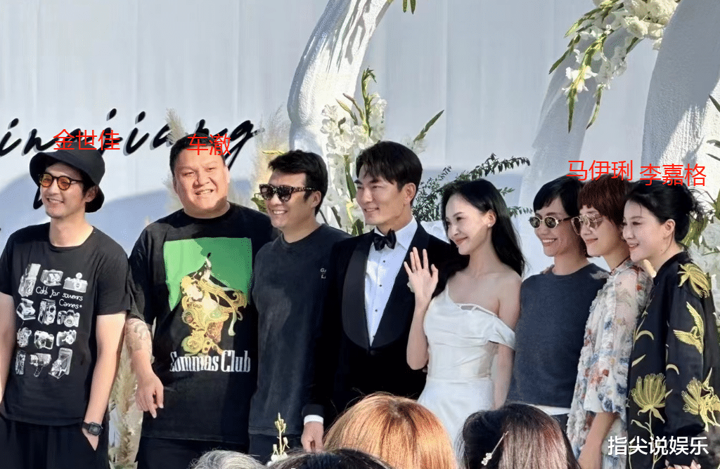 39岁男星低调大婚,向佐金世佳等9位明星现身,万元婚宴菜被嘲寒酸