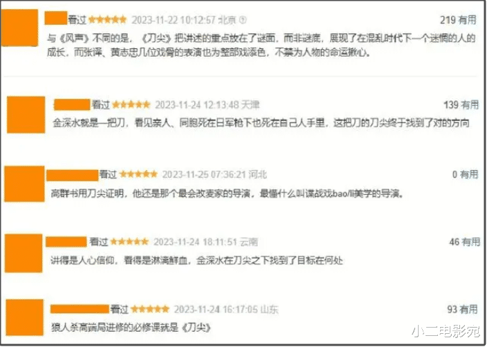 好家伙,张译《刀尖》口碑炸裂,打了多少资方的脸,他又赌对了