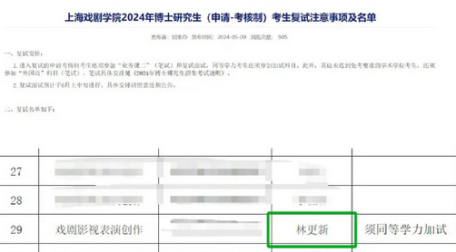 张静初考研，林更新要读博，明星也开始卷学历了吗？