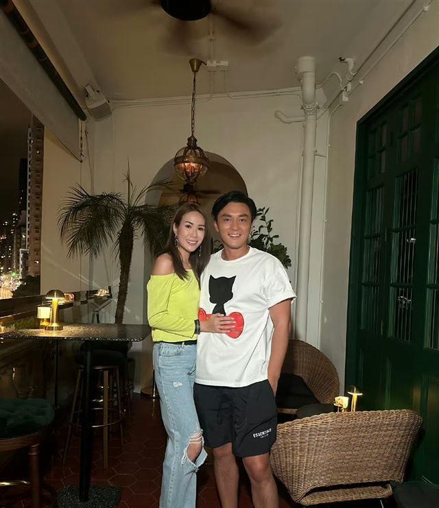 TVB恩爱情侣亮相活动，被催婚女方表示已死心，男友回应引猜测