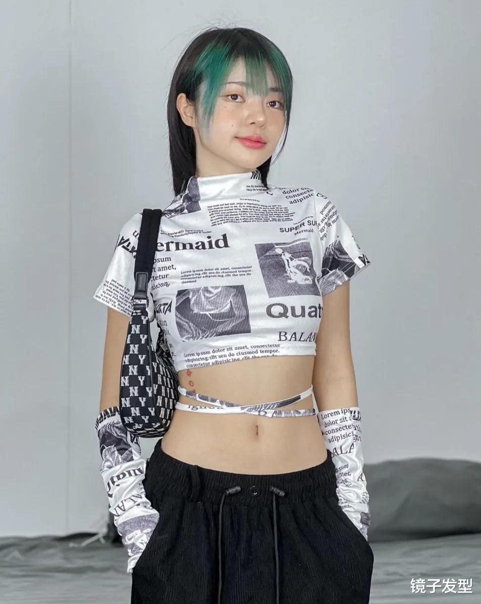 女士短发别乱剪,想要时尚不如试试刘海染,好看个性很有回头率