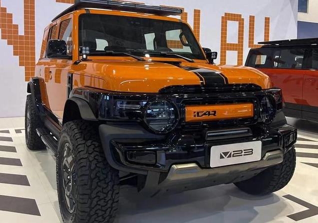 仅需11万的iCAR V23简直比当年牧马人坦克300这些还好看