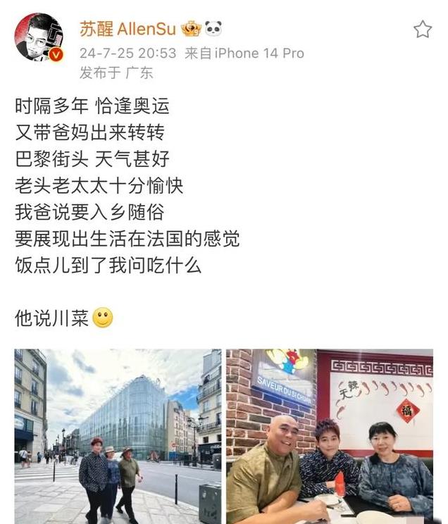 苏醒首次晒儿子正脸照，妻子是演员，曾遭前任出轨暴打闺蜜