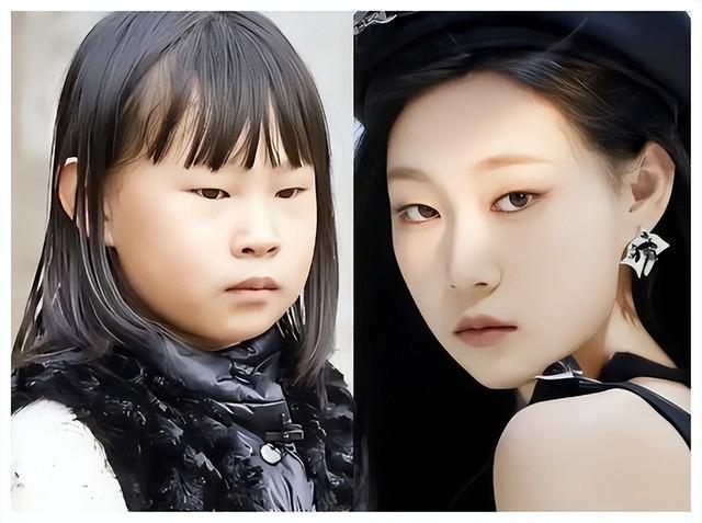 “爸爸基因”有多强大?父女俩共用一张脸,妈妈貌美如花也没用