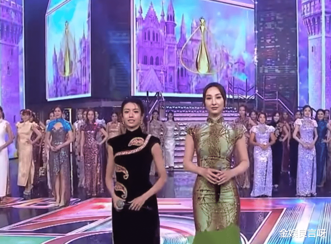 香港这夜，汪明荃小腹赘肉突出，高海宁绿裙抢眼，曾志伟咋肿了？