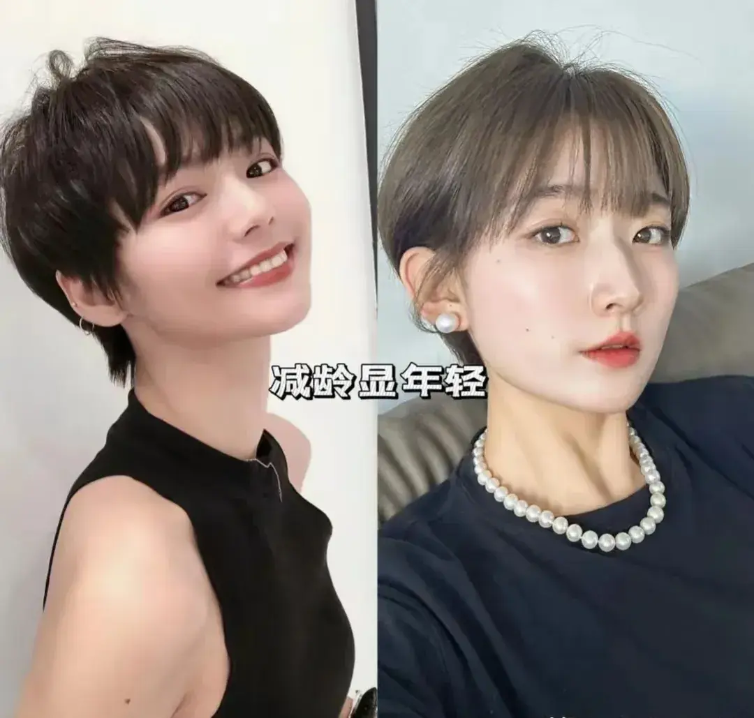 “齐耳发”今年最流行，满街的女人都爱，三四十岁剪这款发型都美