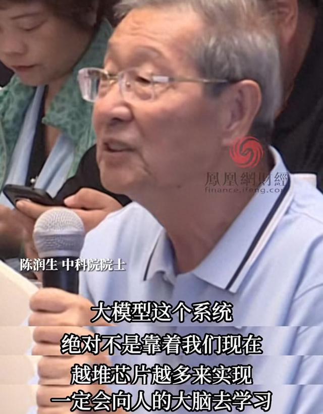 中国院士:大模型绝不能靠堆芯片来实现,那只是外国技术的跟随者