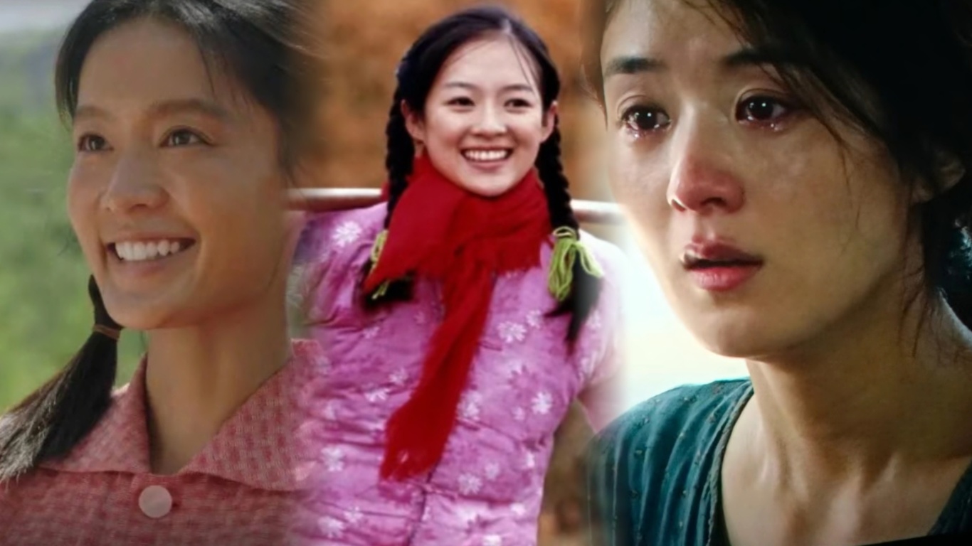 同样是演“村妇”，36岁赵丽颖和33岁李沁与45岁章子怡对比，差异明显