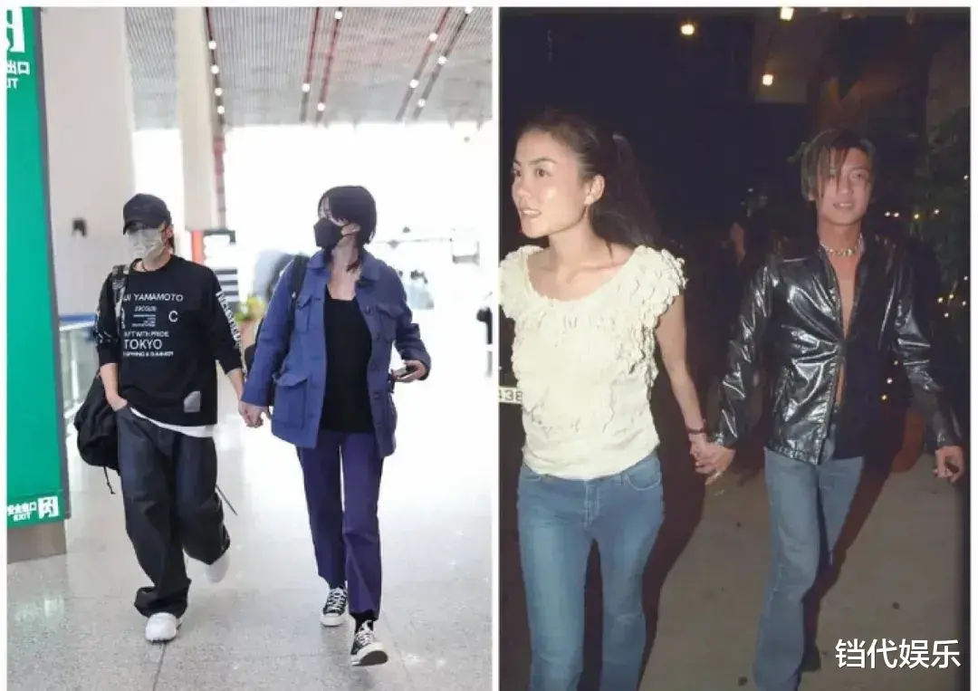 55岁王菲梳扫把头、穿豹纹裤，打扮太不人间了，但她的气质穿啥都美