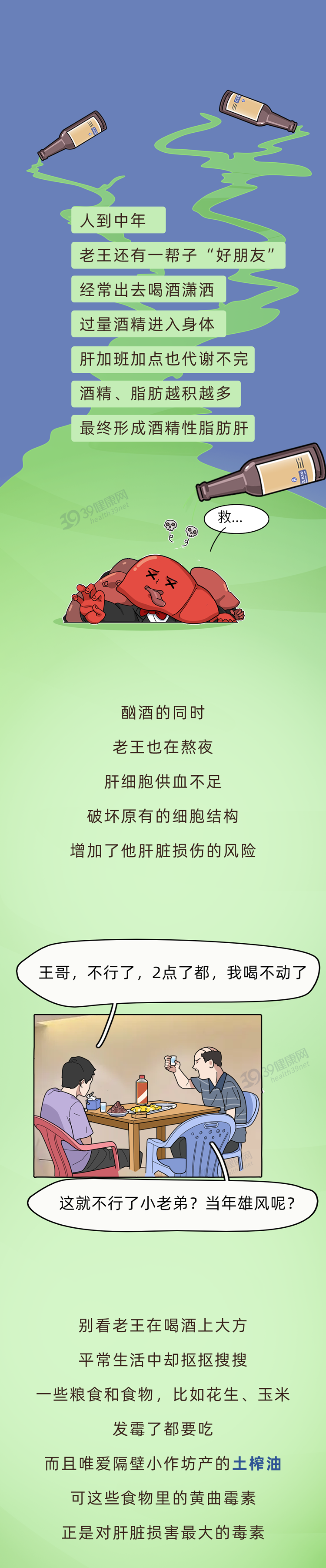 提醒：中老年人出现6种表现，可能肝已经受损，该做做检查了