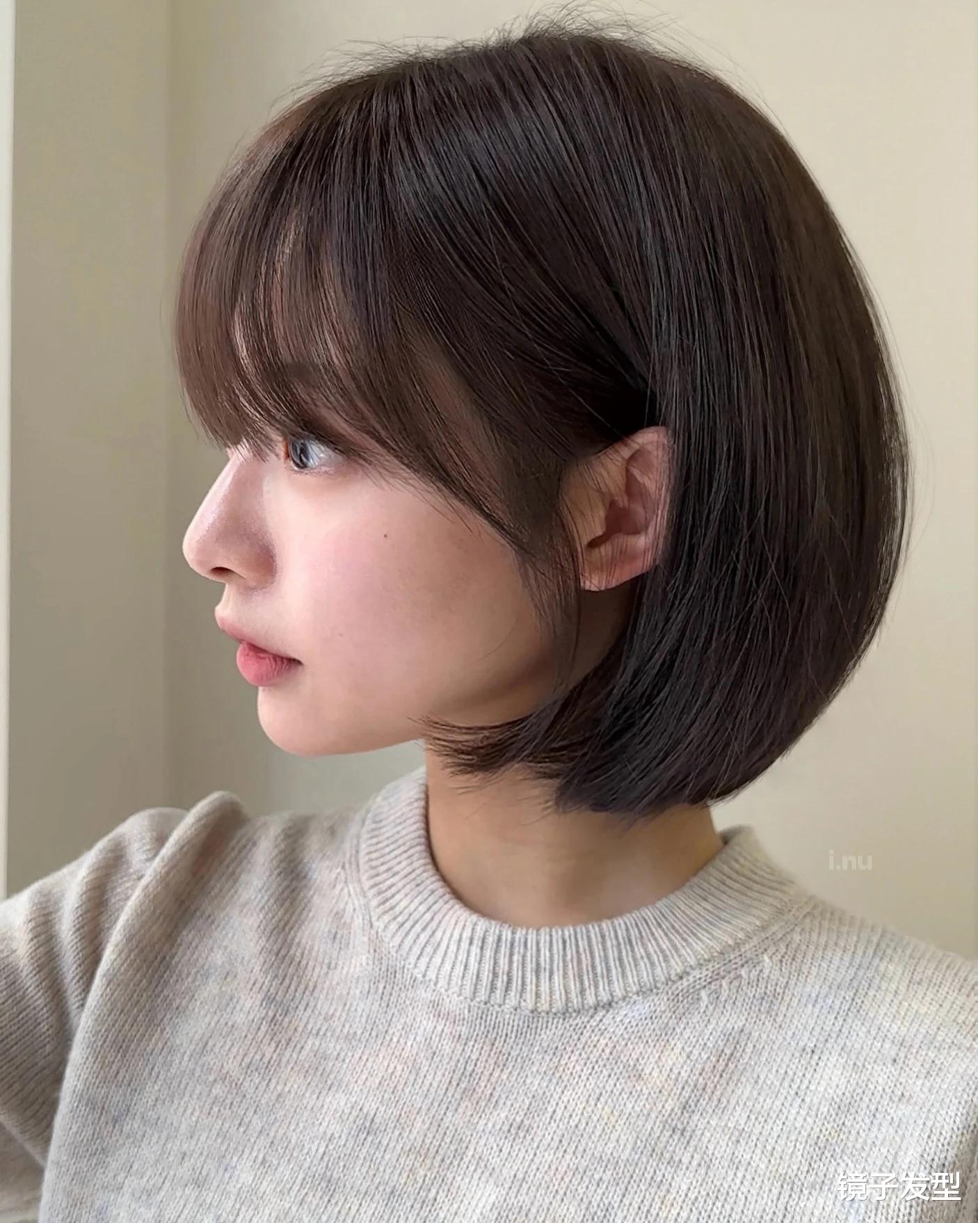 挂耳波波头,时尚与质感完美融合的发型,你喜欢吗