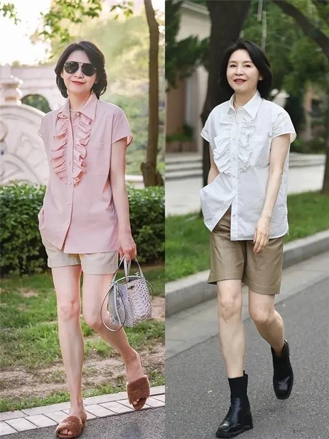 到老都没“油腻感”的女人：不披头散发、穿衣不扮嫩，美得更优雅
