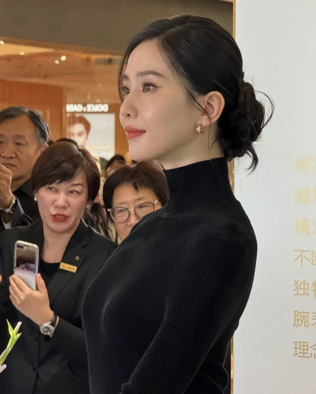 标准的东方美女,国色天香,刘诗诗仪态绝了!