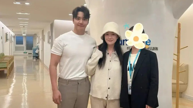 张檬产检被偶遇，怀孕5个月胖了十几斤，脸蛋圆润面相都变了