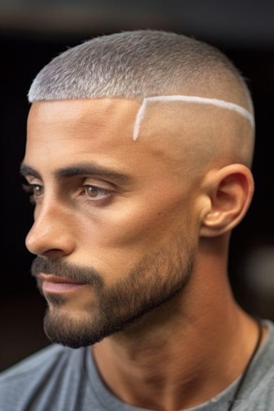 超短男士寸头:简约魅力,尽显男儿本色