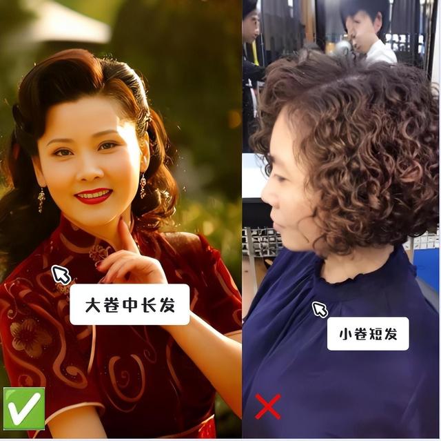 61岁自然老去的何赛飞:头发烫卷、衣服穿花,越老反而越优雅